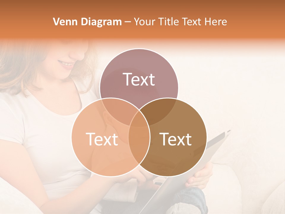 Girl Lifestyle Read PowerPoint Template