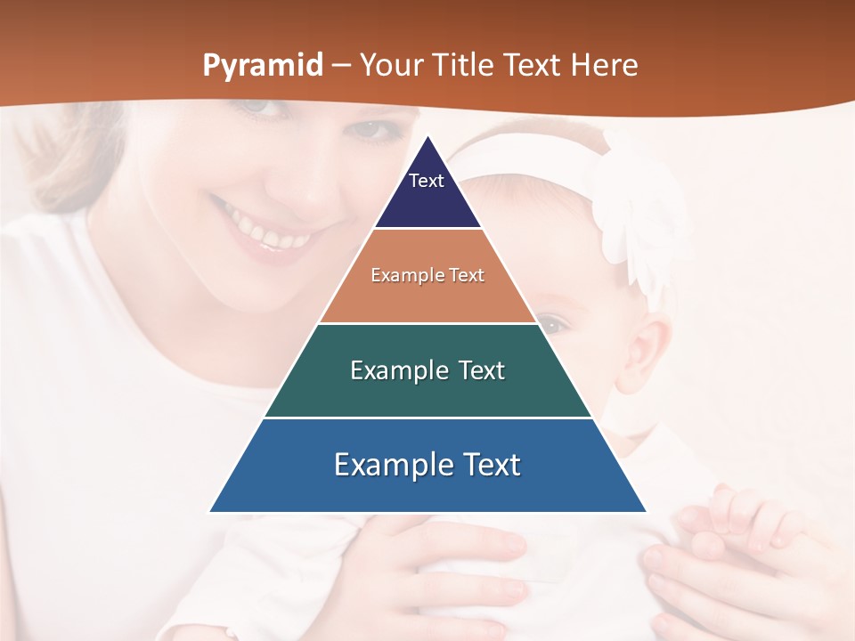 Healthy Baby Mom PowerPoint Template
