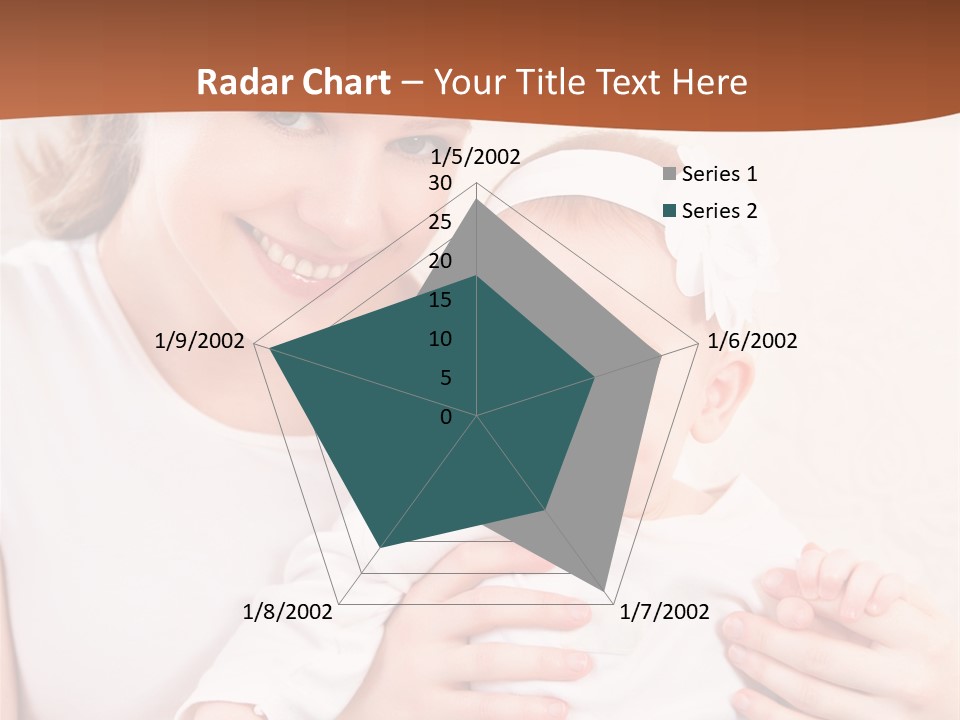 Healthy Baby Mom PowerPoint Template