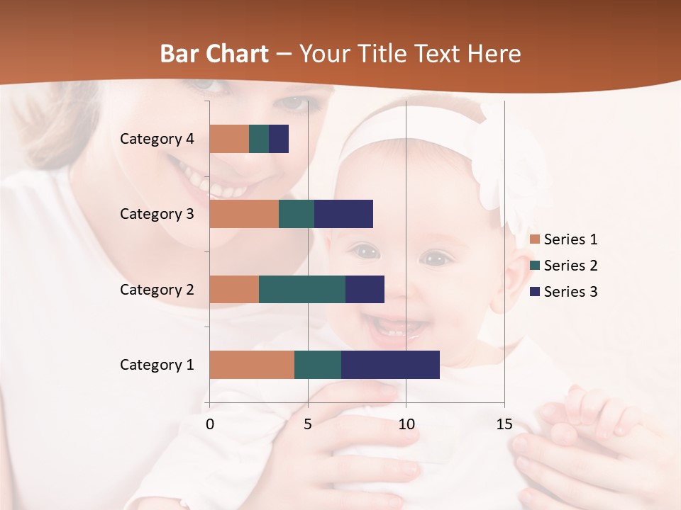 Healthy Baby Mom PowerPoint Template