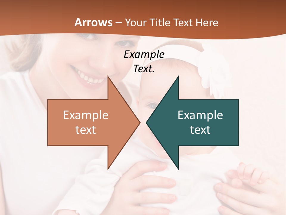 Healthy Baby Mom PowerPoint Template