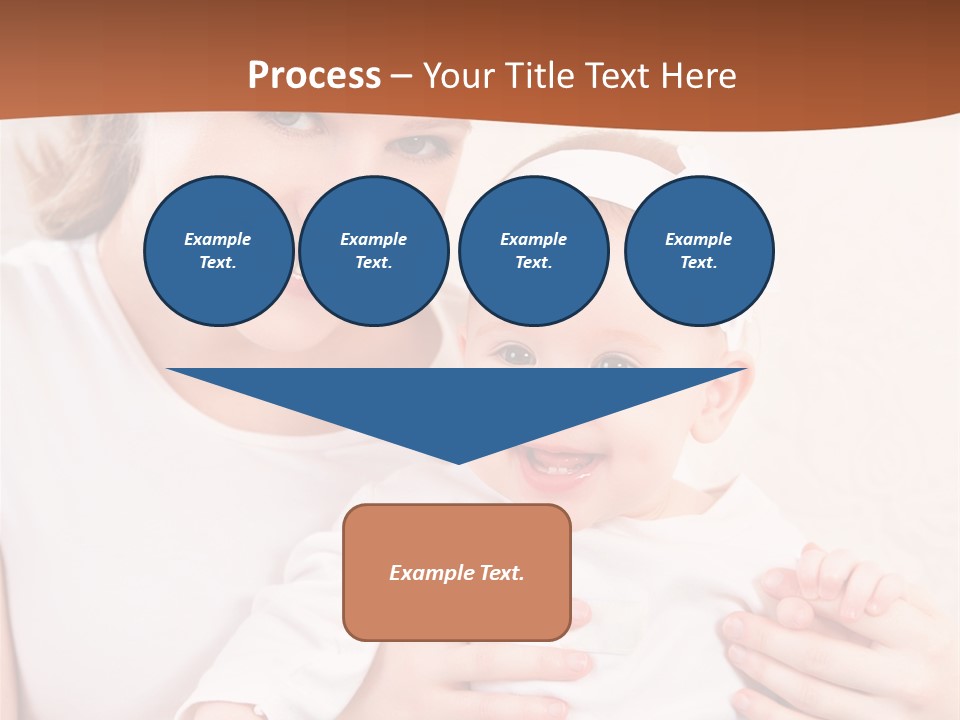 Healthy Baby Mom PowerPoint Template