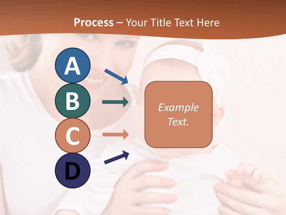 Healthy Baby Mom PowerPoint Template