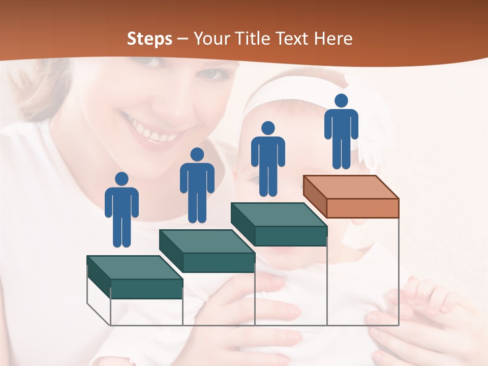 Healthy Baby Mom PowerPoint Template