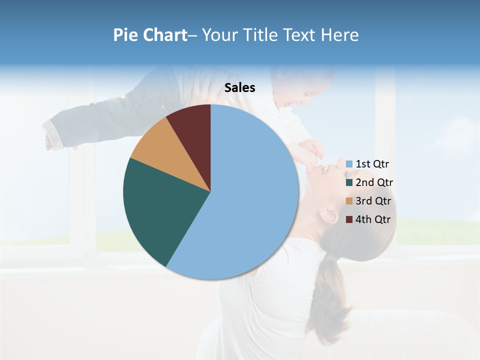 Data White Computer PowerPoint Template