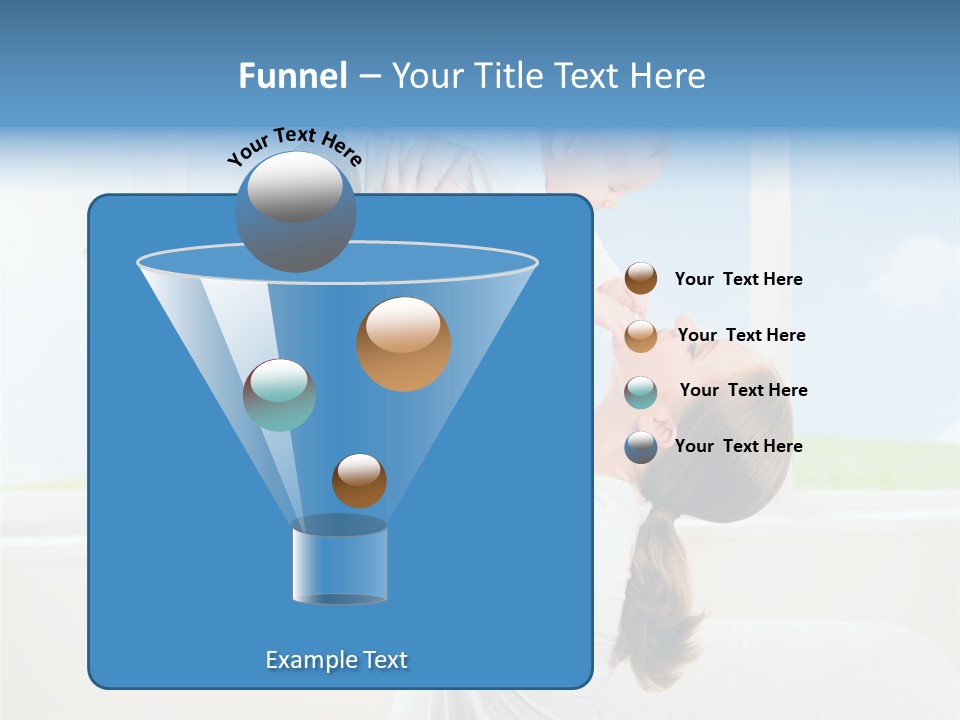 Data White Computer PowerPoint Template