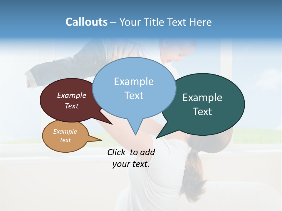 Data White Computer PowerPoint Template