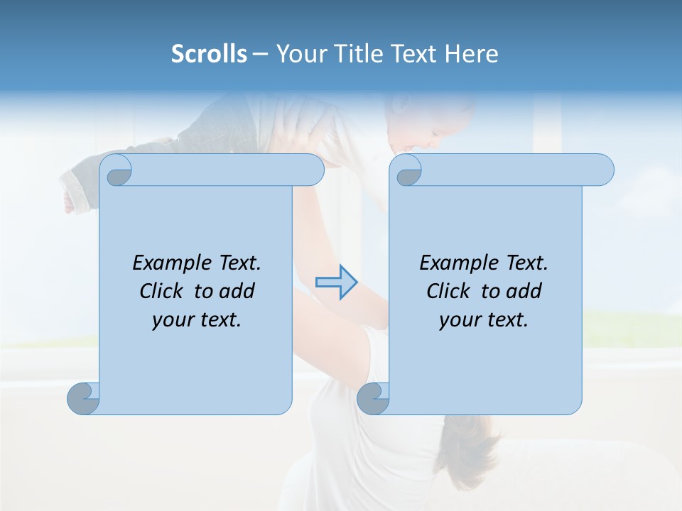 Data White Computer PowerPoint Template