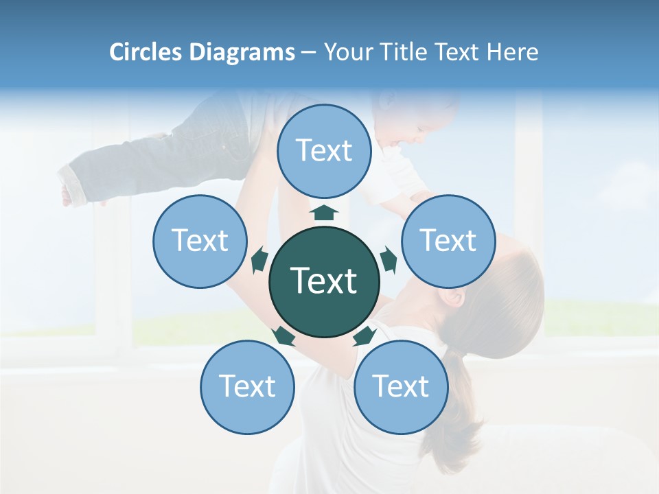 Data White Computer PowerPoint Template
