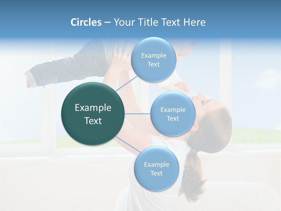 Data White Computer PowerPoint Template