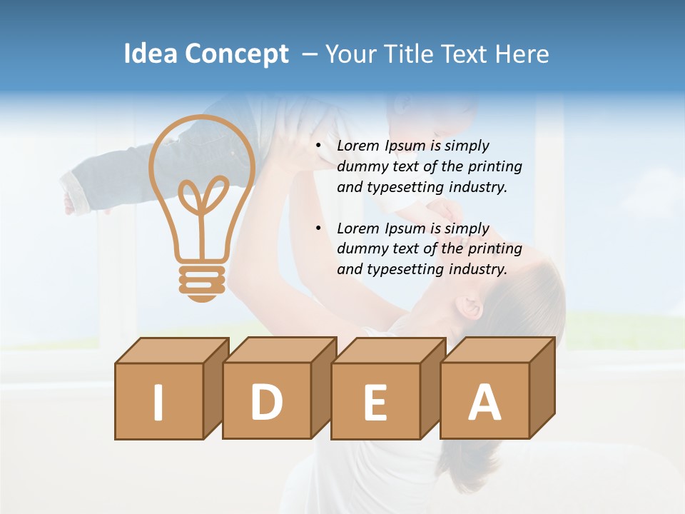 Data White Computer PowerPoint Template
