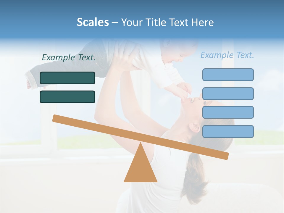 Data White Computer PowerPoint Template