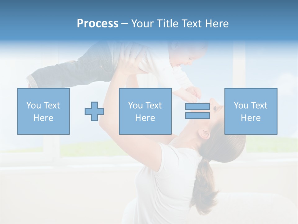 Data White Computer PowerPoint Template