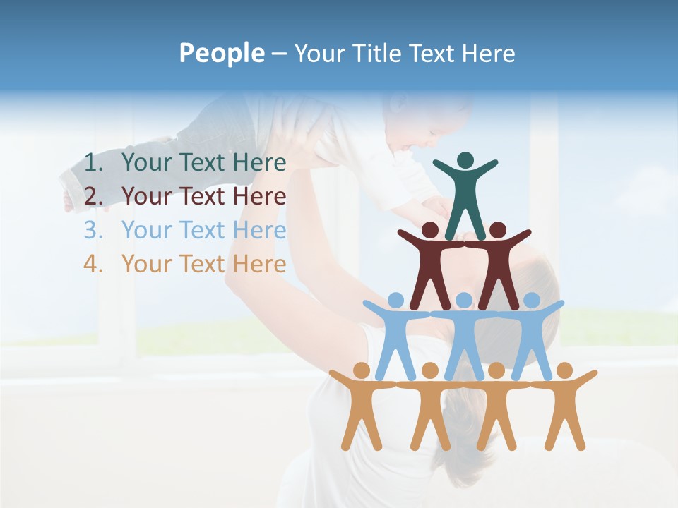 Data White Computer PowerPoint Template