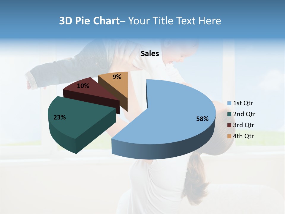 Data White Computer PowerPoint Template