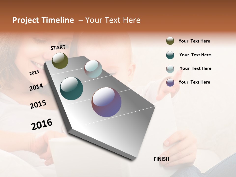 Love Fun Cheerful PowerPoint Template