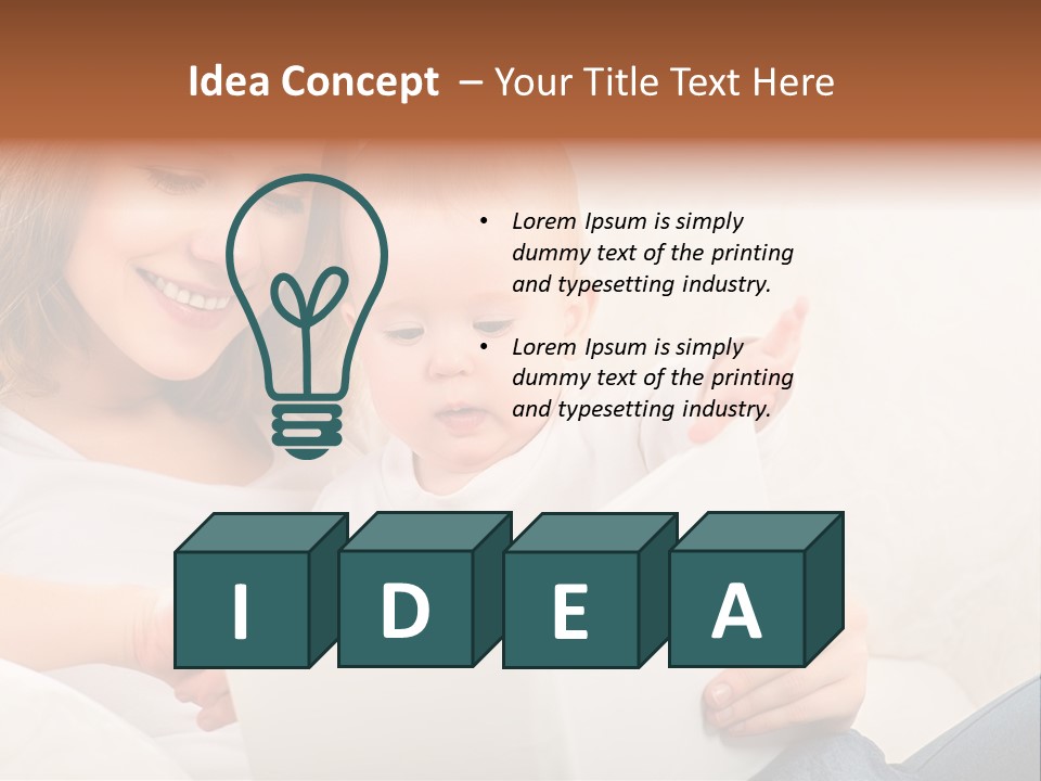 Love Fun Cheerful PowerPoint Template