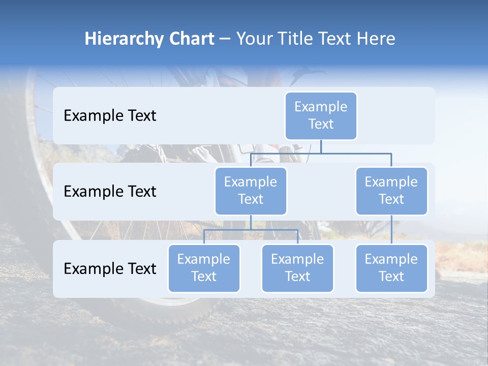 Nature Bicycle Helmet PowerPoint Template