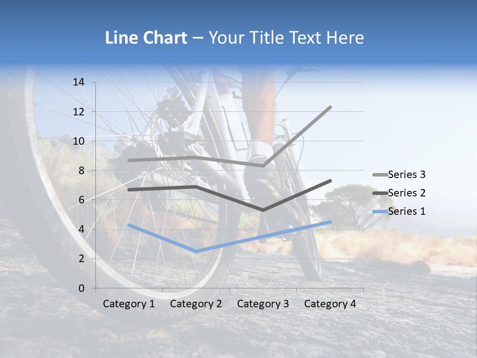 Nature Bicycle Helmet PowerPoint Template