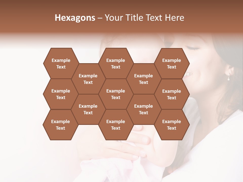 Isolated Portrait Kiss PowerPoint Template