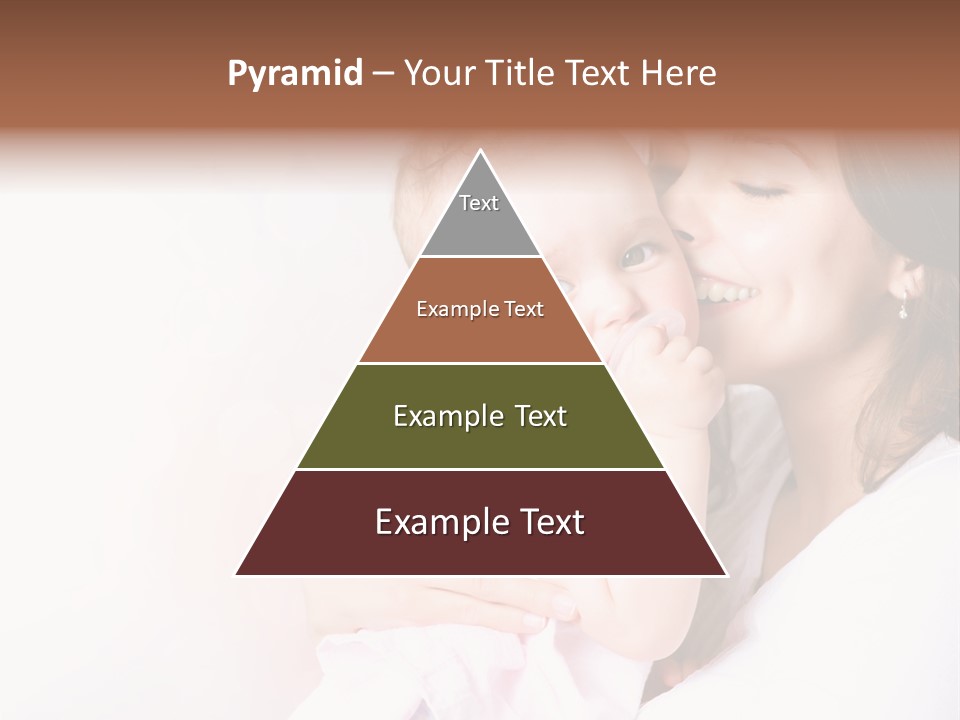 Isolated Portrait Kiss PowerPoint Template