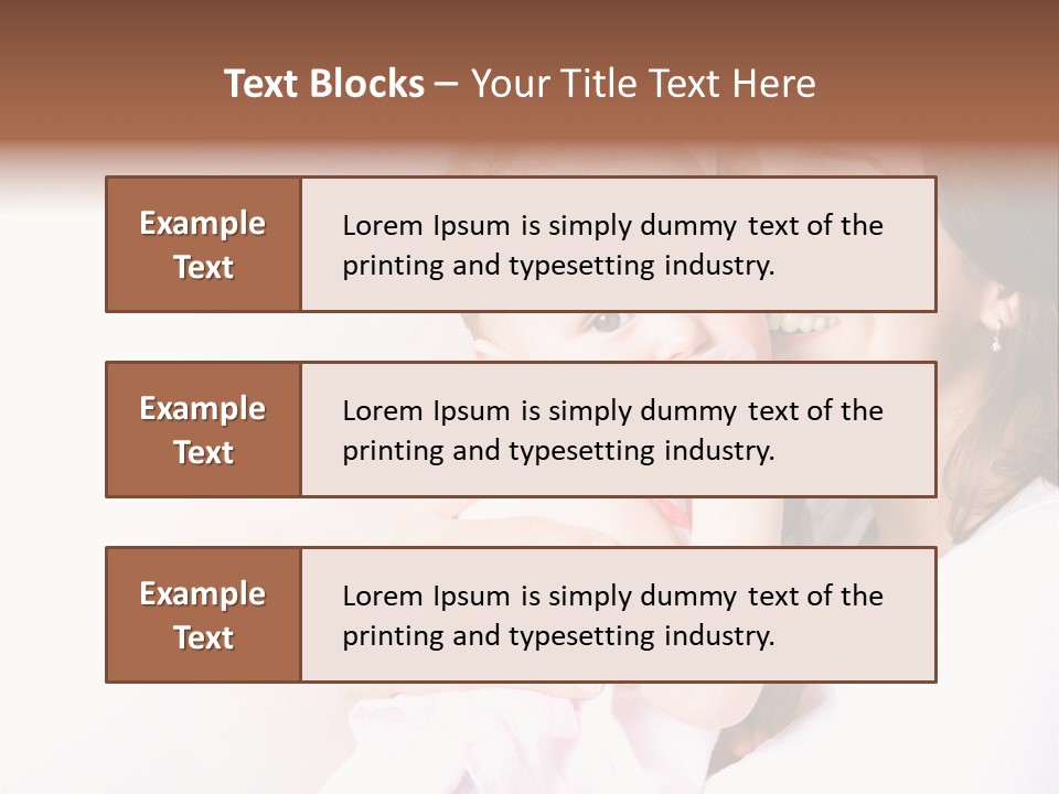 Isolated Portrait Kiss PowerPoint Template