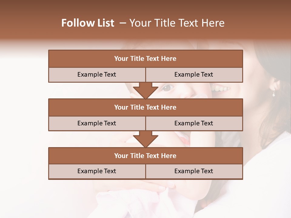 Isolated Portrait Kiss PowerPoint Template