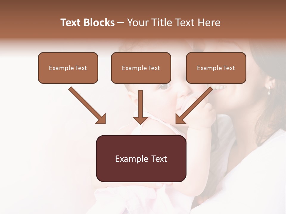Isolated Portrait Kiss PowerPoint Template