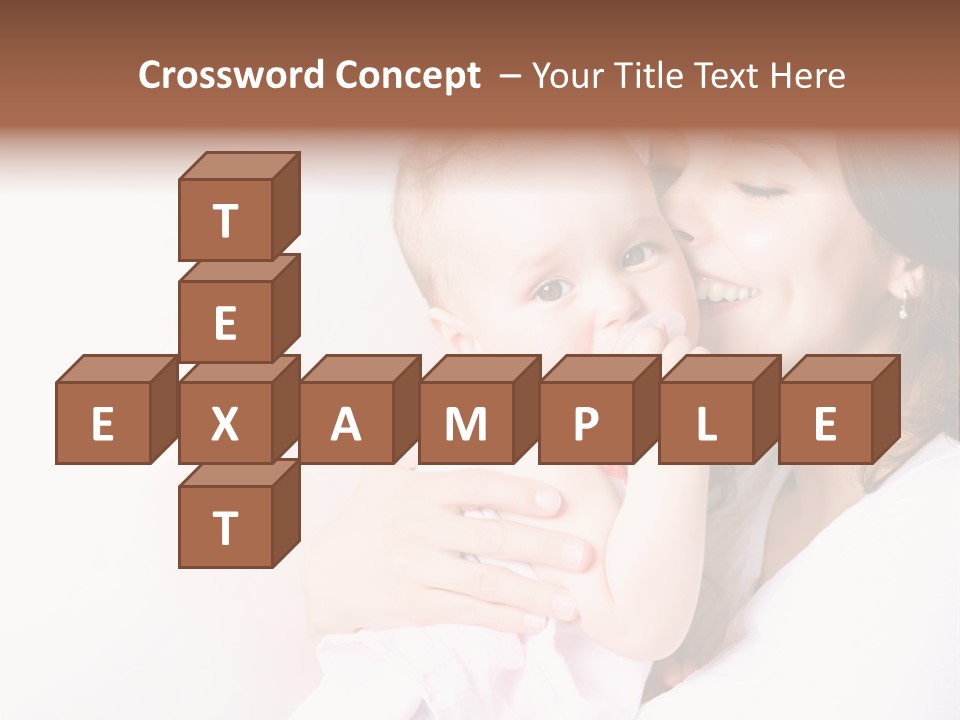 Isolated Portrait Kiss PowerPoint Template