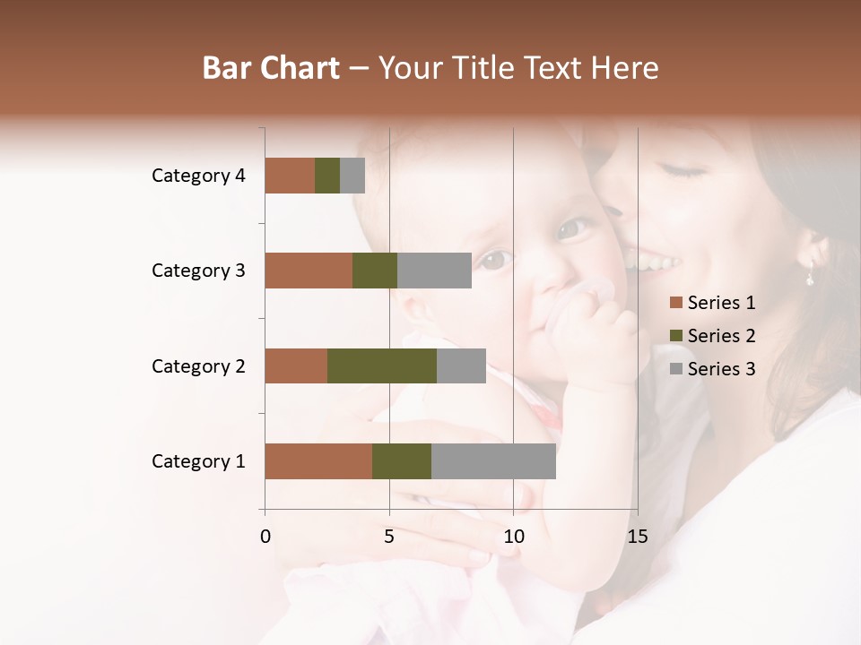 Isolated Portrait Kiss PowerPoint Template