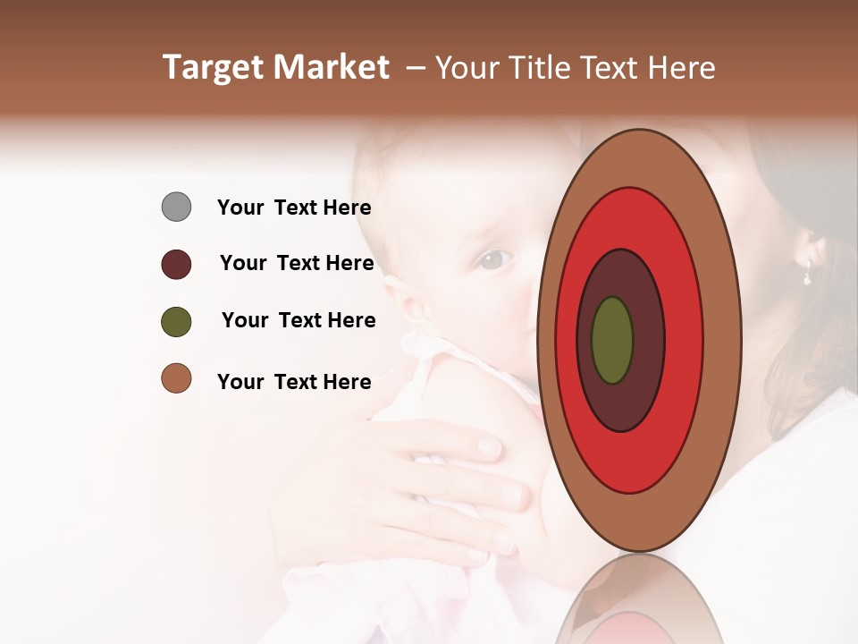 Isolated Portrait Kiss PowerPoint Template