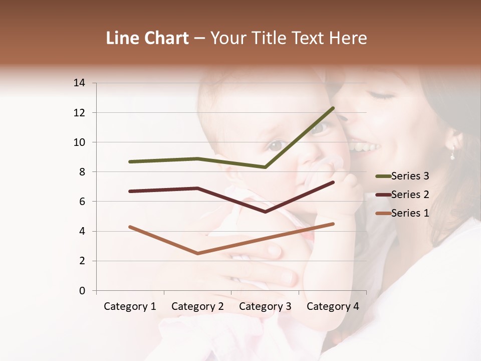 Isolated Portrait Kiss PowerPoint Template