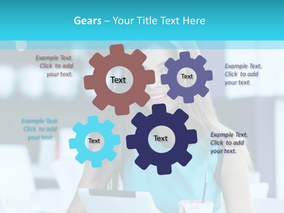 Net Laptop Technology PowerPoint Template