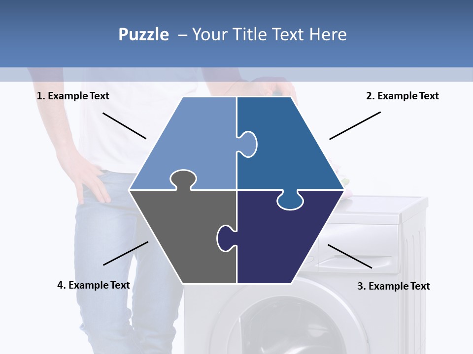 Background Dirty Clothes PowerPoint Template