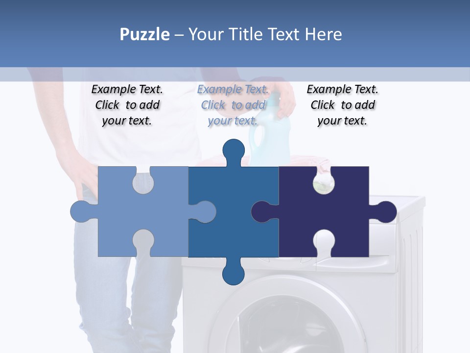 Background Dirty Clothes PowerPoint Template