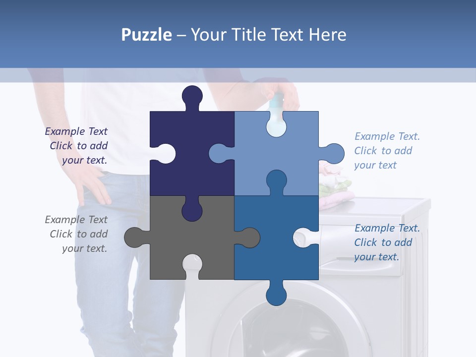 Background Dirty Clothes PowerPoint Template