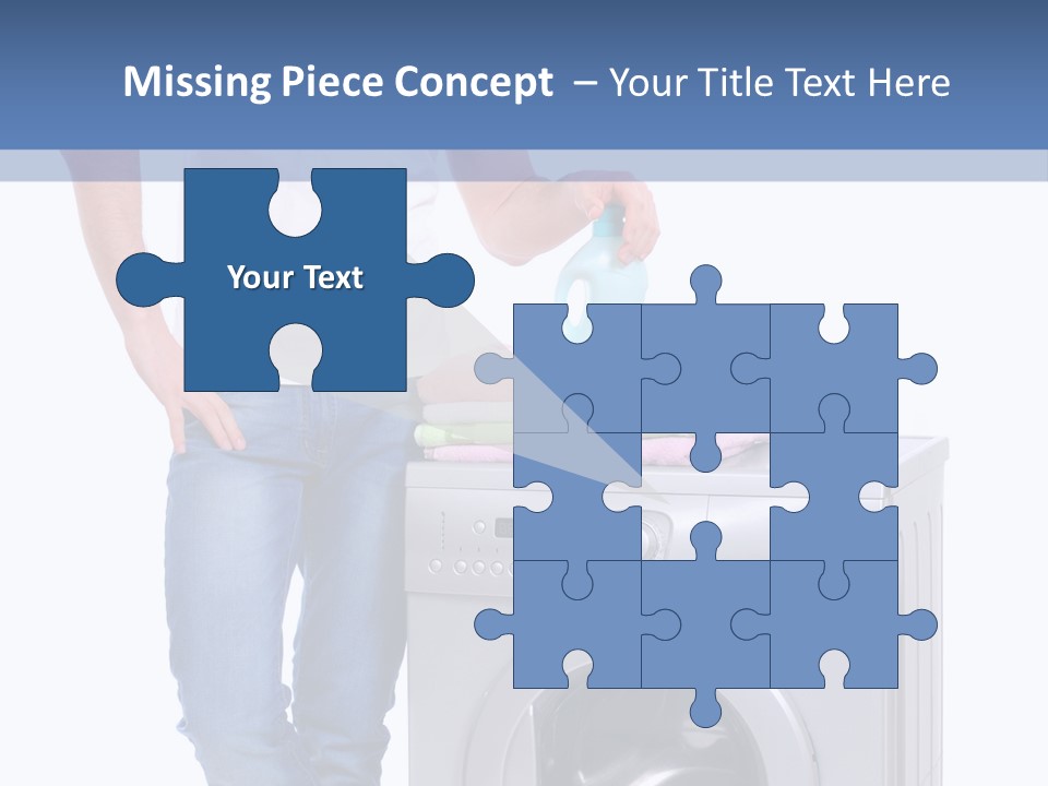 Background Dirty Clothes PowerPoint Template