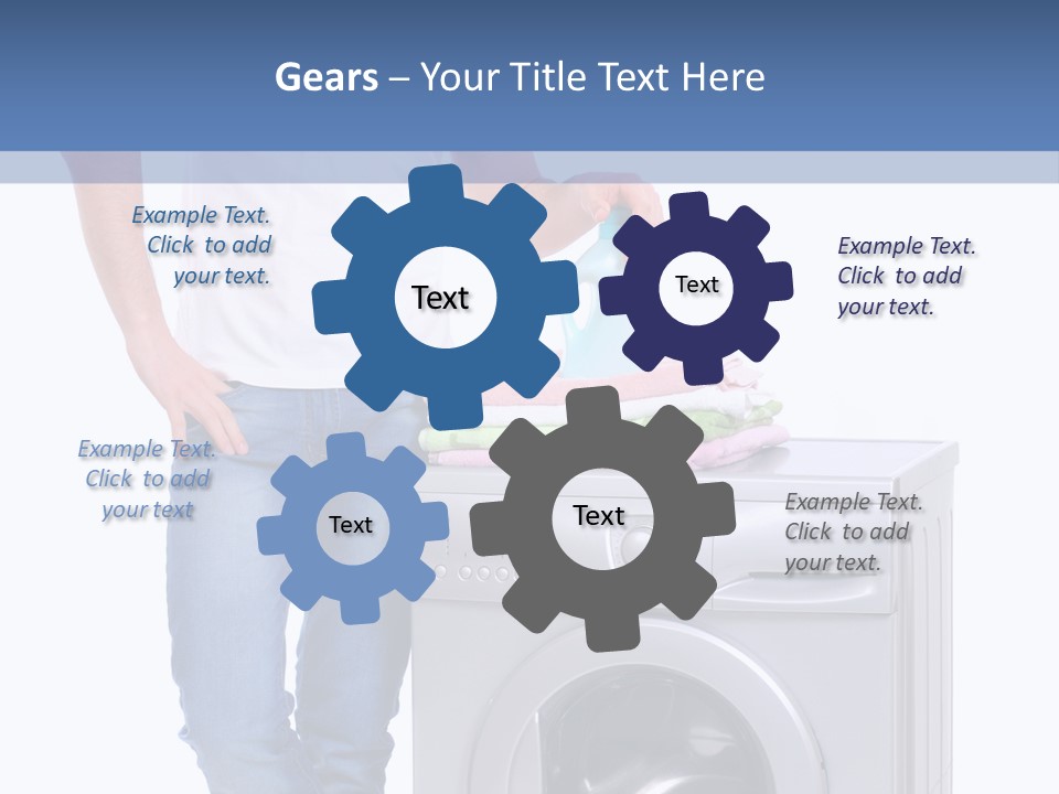 Background Dirty Clothes PowerPoint Template