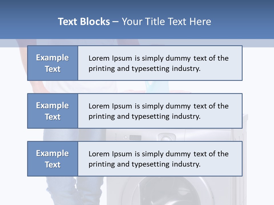 Background Dirty Clothes PowerPoint Template