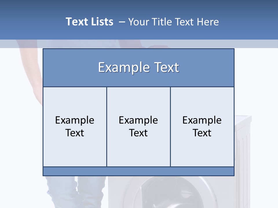 Background Dirty Clothes PowerPoint Template