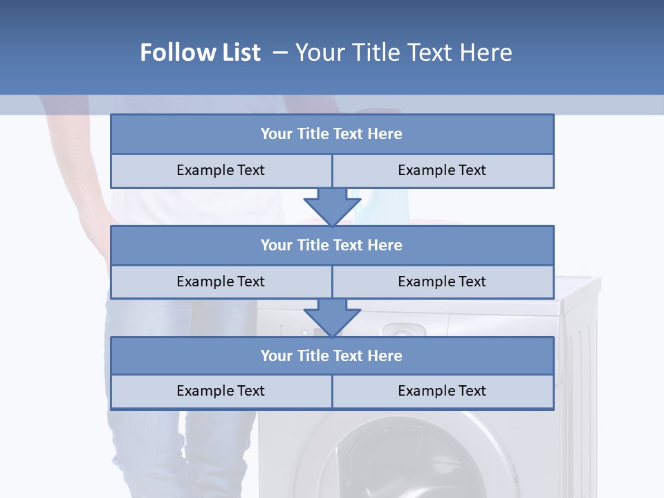 Background Dirty Clothes PowerPoint Template