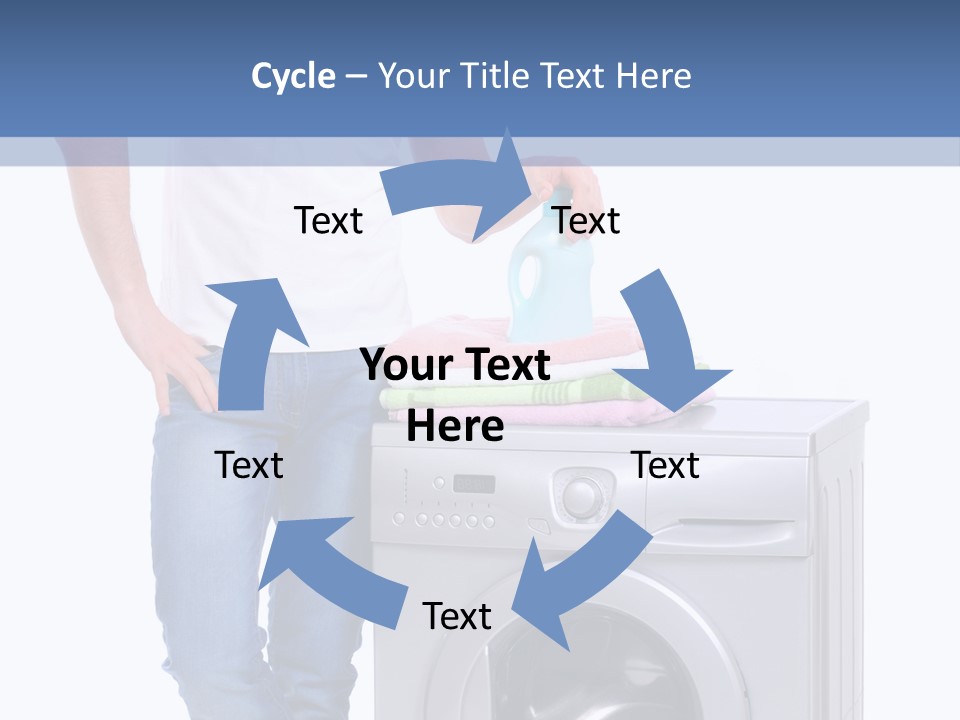 Background Dirty Clothes PowerPoint Template