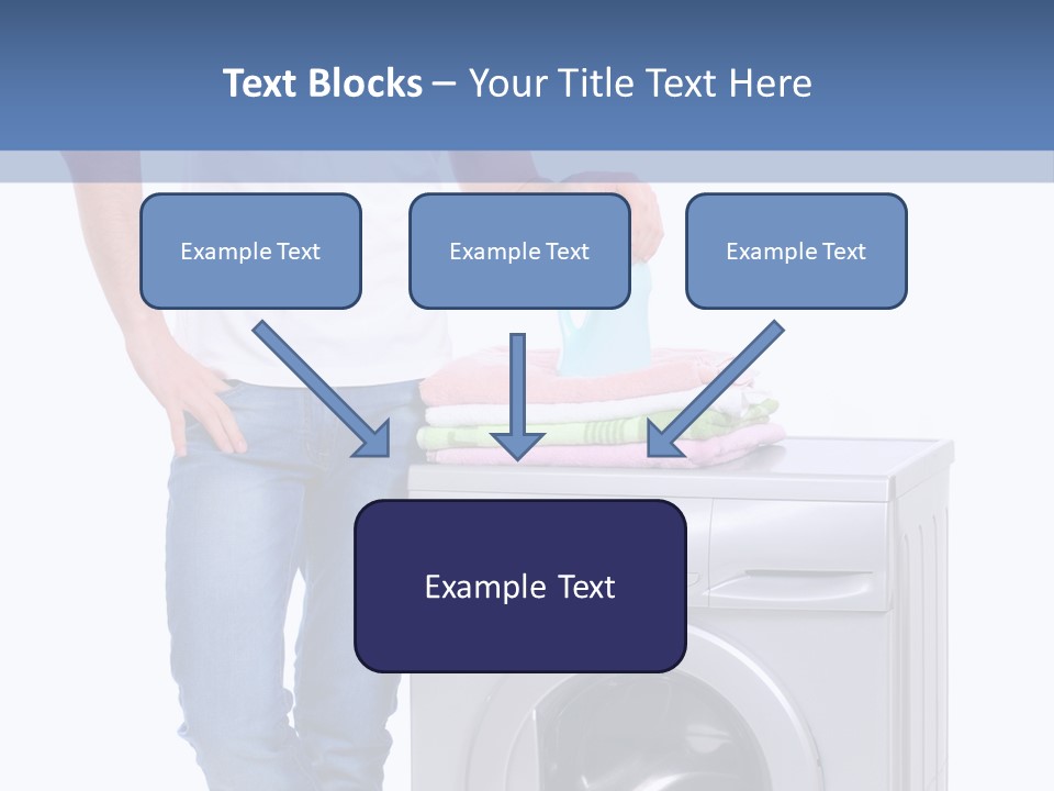 Background Dirty Clothes PowerPoint Template