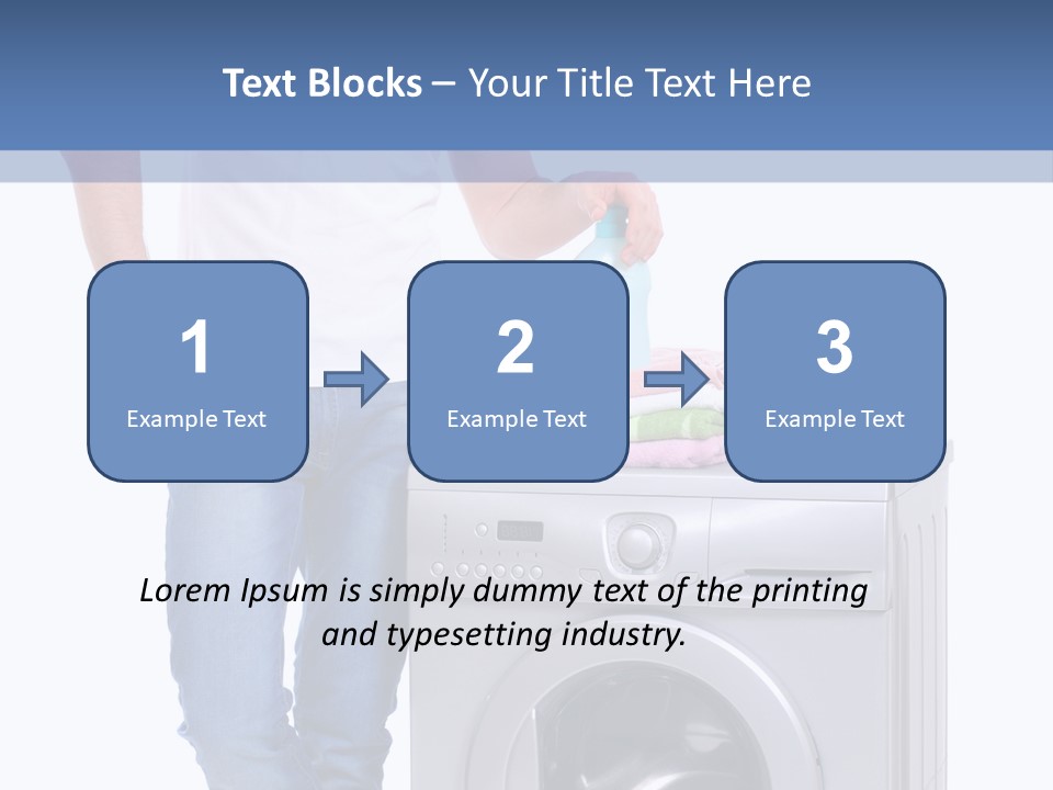 Background Dirty Clothes PowerPoint Template