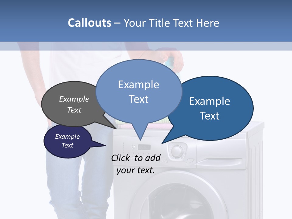 Background Dirty Clothes PowerPoint Template