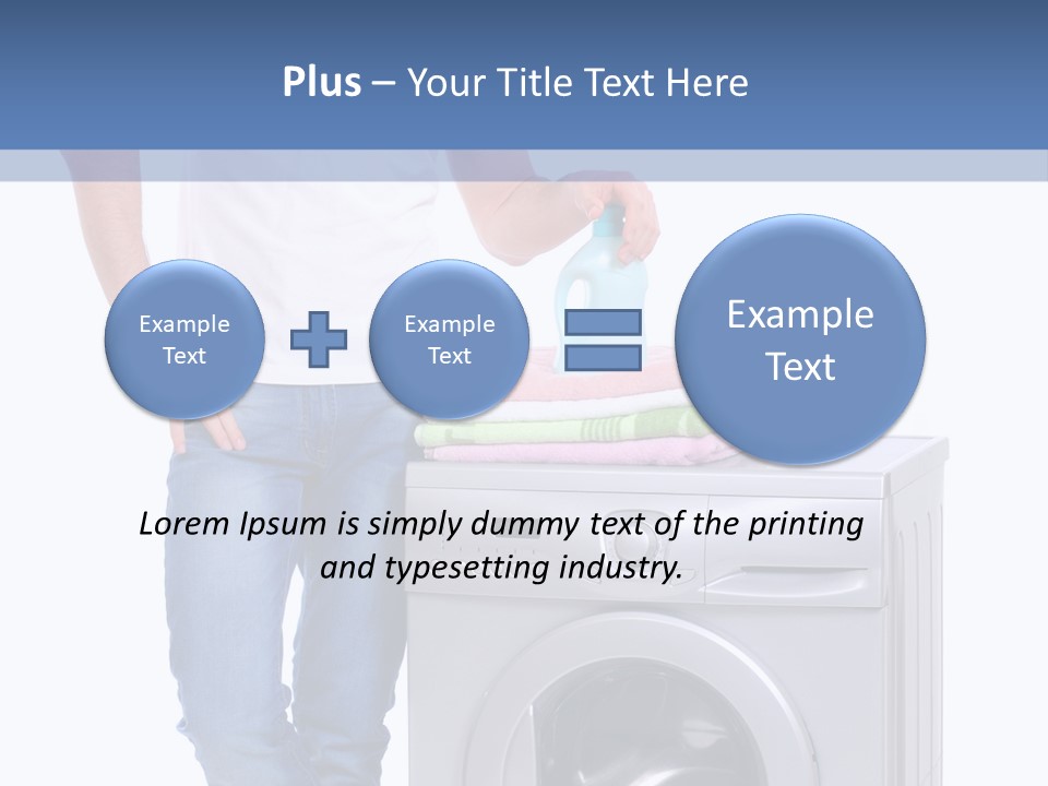 Background Dirty Clothes PowerPoint Template