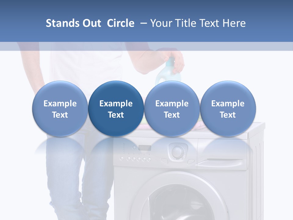 Background Dirty Clothes PowerPoint Template