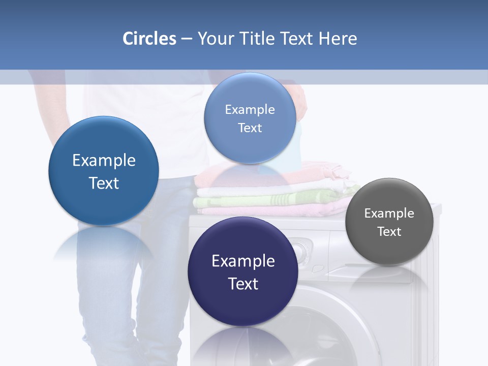 Background Dirty Clothes PowerPoint Template