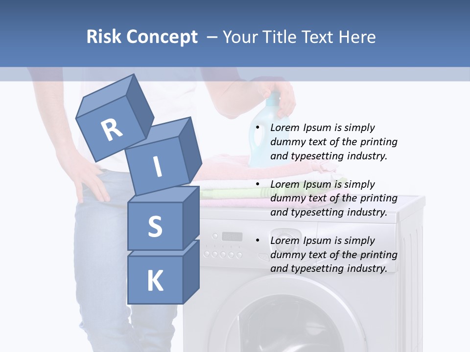 Background Dirty Clothes PowerPoint Template