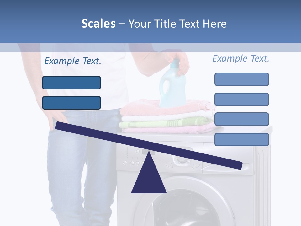 Background Dirty Clothes PowerPoint Template